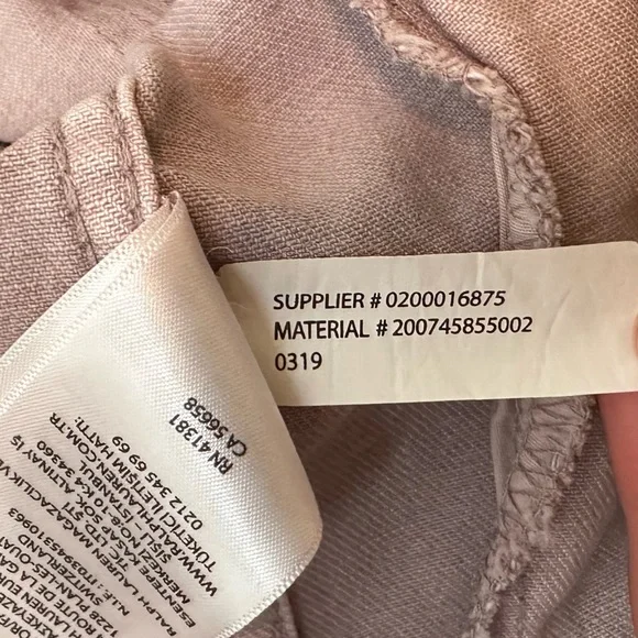 Lauren Ralph Lauren Lavender Denim Jacket NWT - Picture 11 of 11